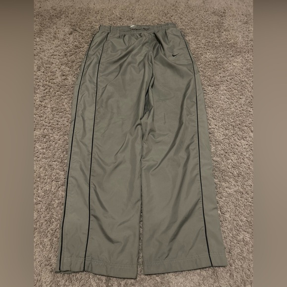 Nike Grey Track Pants with Black Trim